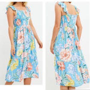 LOFT Floral Dress